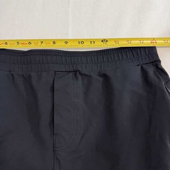 Public Rec Shorts Men Size 36 Black Pull On Sweatshort *Missing Drawstring - Picture 8 of 11